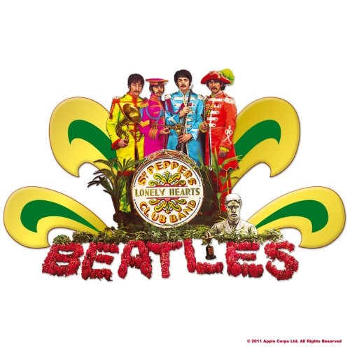 BEATLES / ビートルズ / SGT PEPPER NAKED INDIVIDUAL CORK COASTER