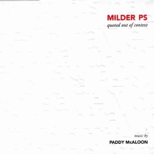MILDER PS / ミルダー・ピーエス / Quoted Out of Context 