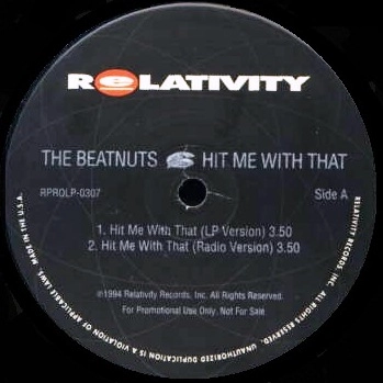BEATNUTS / ビートナッツ / HIT ME WITH THAT
