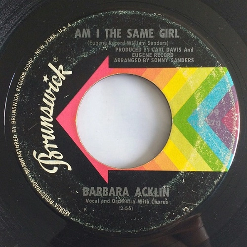 BARBARA ACKLIN / バーバラ・アクリン / AM I THE SAME GIRL / BE BY MY SIDE