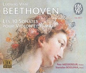PETR MESSIEREUR / ペトル・メッシェレウル / BEETHOVEN: 10 SONATAS FOR VIOLIN AND PIANO