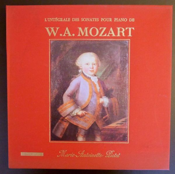 MARIE-ANTOINETTE PICTET / マリー=アントワネット・ピクテ / (6LP) MOZART:COMPLETE PIANO SONATAS VOL.1 & 2