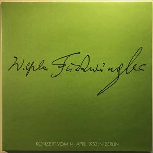 WILHELM FURTWANGLER / ヴィルヘルム・フルトヴェングラー / KONZERT VOM 14. APRIL 1953 IN BERLIN
