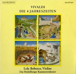 LOLA BOBESCO / ローラ・ボベスコ / VIVALDI: DIE VIER JAHRESZEITEN