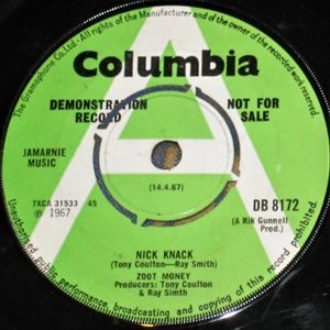 ZOOT MONEY / ズート・マネー / NICK KNACK