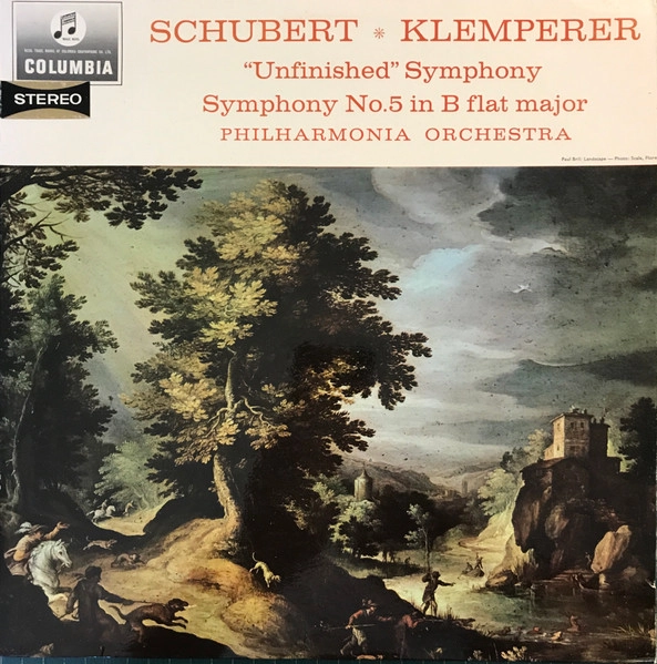 OTTO KLEMPERER / オットー・クレンペラー / SCHUBERT: "UNFINISHED" SYMPHONY; SYMPHONY NO. 5 IN B FLAT MAJOR