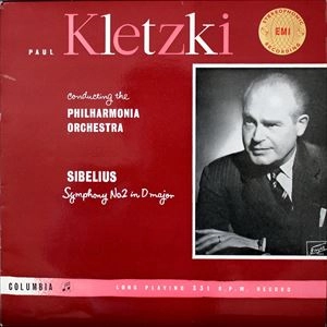 PAUL KLETZKI / パウル・クレツキ / SIBELIUS:SYMPHONY NO.2