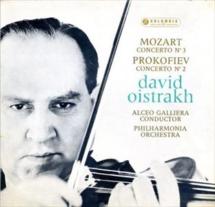 DAVID OISTRAKH / ダヴィド・オイストラフ / MOZART/PROKOFIEV:VIOLIN CON NO.3/VIOLIN CON NO.2