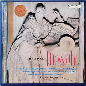 MALCOLM SARGENT / マルコム・サージェント / HANDEL:MESSIAH