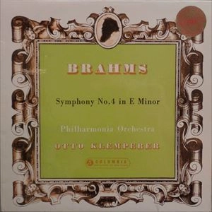 OTTO KLEMPERER / オットー・クレンペラー / BRAHMS: SYMPHONY NO.4