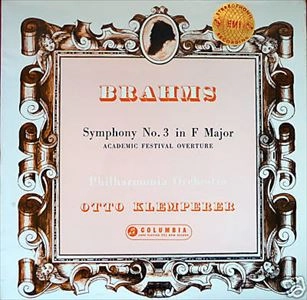 OTTO KLEMPERER / オットー・クレンペラー / BRAHMS:SYMPHONY NO.3, ACADEMIC FESTIVAL OVERTURE