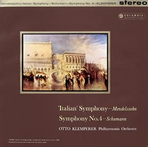 OTTO KLEMPERER / オットー・クレンペラー / MENDELSSOHN:SYMPHONY NO.4 / SCHUMANN:SYMPHONY NO.4
