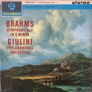 CARLO MARIA GIULINI / カルロ・マリア・ジュリーニ / BRAHMS:SYMPHONY NO.1