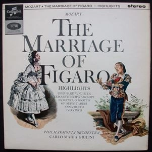 CARLO MARIA GIULINI / カルロ・マリア・ジュリーニ / MOZART:LE NOZZE DI FIGARO HIGHLIGHTS