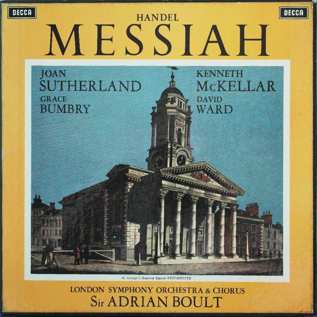 ADRIAN BOULT / エイドリアン・ボールト / HANDEL: MESSIAH