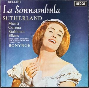 RICHARD BONYNGE / リチャード・ボニング / BELLINI: LA SONNAMBULA