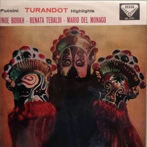 ALBERTO EREDE / アルベルト・エレーデ  / PUCCINI: TURANDOT HIGHLIGHTS