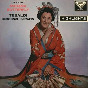 RENATA TEBALDI / レナータ・テバルディ / PUCCINI:MADAMA BUTTERFLY