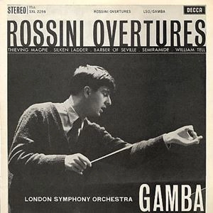 PIERO GAMBA / ピエロ・ガンバ / ROSSINI OVERTURES