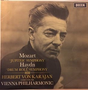 HERBERT VON KARAJAN / ヘルベルト・フォン・カラヤン / MOZART: JUPITER SYMPHONY / DRUM ROLL SYMPHONY