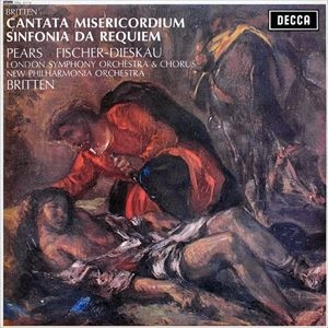 BENJAMIN BRITTEN / ベンジャミン・ブリテン / BRITTEN: CANTATA MISERICORDIUM / SINFONIA DA REQUIEM