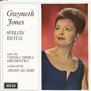 GWYNETH JONES / グィネス・ジョーンズ / OPERATIC RECITAL