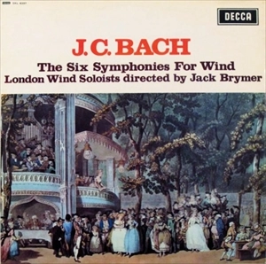 JACK BRYMER / ジャック・ブライマー / J.C.BACH: SIX SYMPHONIES FOR WIND