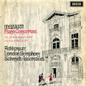 VLADIMIR ASHKENAZY / ヴラディーミル・アシュケナージ / MOZART: PIANO CONCERTOS NO.20 IN D MINOR, K.466 / NO. 6 IN B FLAT, K.238