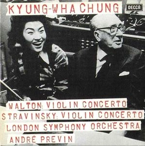 KYUNG-WHA CHUNG  / チョン・キョンファ / WALTON: VIOLIN CONCERTOS