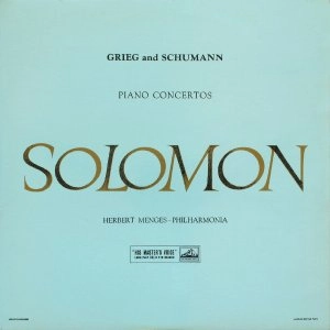 SOLOMON (SOLOMON CUTNER) (PIANO) / ソロモン (ソロモン・カットナー) / GRIEG AND SCHUMANN: PIANO CONCERTOS