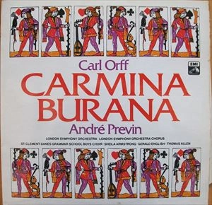 ANDRE PREVIN / アンドレ・プレヴィン / ORFF: CARMINA BURANA