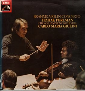 ITZHAK PERLMAN / イツァーク・パールマン / BRAHMS: VIOLIN CONCERTO