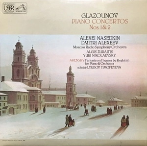 ALEKSEY NASEDKIN / アレクセイ・ナセトキン / GLAZUNOV: PIANO CONCERTOS NOS.1 & 2