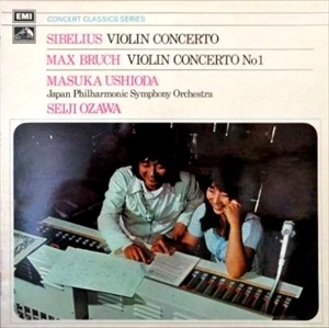 MASUKO USHIODA / 潮田益子 / SIBELIUS: VIOLIN CONCERTO / BRUCH: VIOLIN CONCERTO NO.1 / SIBELIUS: VIOLIN CONCERTO / BRUCH: VIOLIN CONCERTO NO.1 