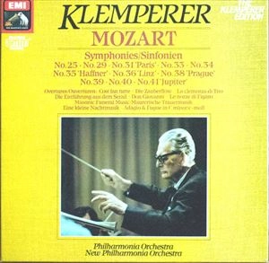 OTTO KLEMPERER / オットー・クレンペラー / MOZART: SYMPHONIES (NO.25, 29, 31, 33-36, 38-41)