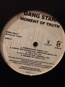 GANG STARR / MOMENT OF TRUTH