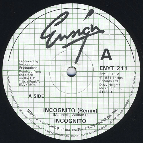 INCOGNITO / INCOGNITO REMIX