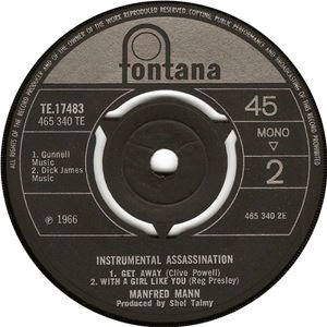 MANFRED MANN / マンフレッド・マン / INSTRUMENTAL ASSASSINATION