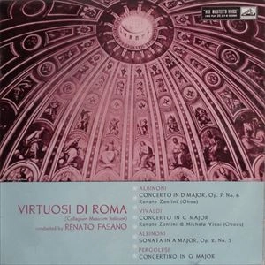 VIRTUOSI DI ROMA / ヴィルトゥオージ・ディ・ローマ / ALBINONI / VIVALDI / PERGOLESI
