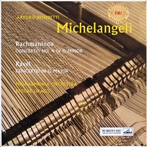 ARTURO BENEDETTI  MICHELANGELI / アルトゥーロ・ベネデッティ・ミケランジェリ / RAVEL / RACHMANINOV:PIANO CONCERTOS