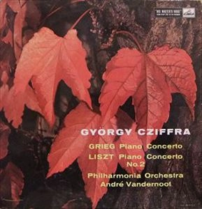GEORGES CZIFFRA / ジョルジュ・シフラ / GRIEG: PIANO CONCERTO / LISTZ: PIANO CONCERTO NO.2
