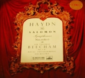 SIR THOMAS BEECHAM / HAYDN: THE SALOMON SYMPHONIES, NO. 11-12