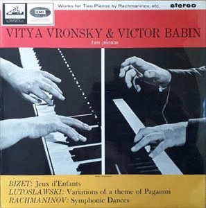 DUO VRONSKY & BABIN / BIZET/LUTOSLAWSKI/RACHMANINOV: TWO PIANOS