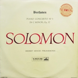 SOLOMON / ソロモン / BEETHOVEN: PIANO CONCERTO NO. 3 IN C MINOR, OP. 37 / SONATA NO. 22 IN F MAJOR, OP. 54