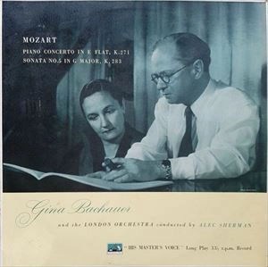 GINA BACHAUER / ジーナ・バッカウアー / MOZART: CONCERTO NO.9