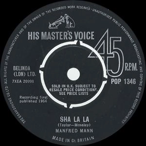 MANFRED MANN / マンフレッド・マン / SHA LA LA
