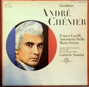 GABRIELE SANTINI / ガブリエーレ・サンティーニ / GIORDANO: ANDRE CHENIER