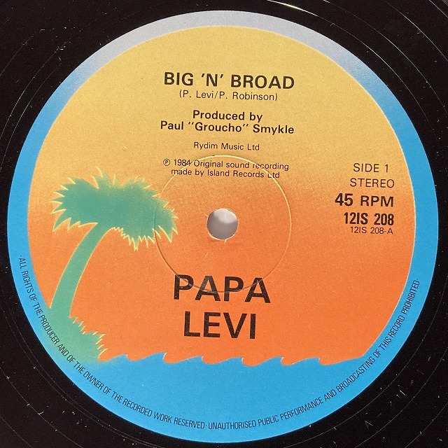 PAPA LEVI / BIG BROAD MASSIVE 'N' HARD