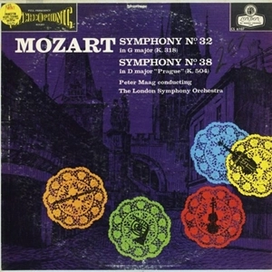PETER MAAG / ペーター・マーク / MOZART: SYMPHONY NO.32 / NO.38