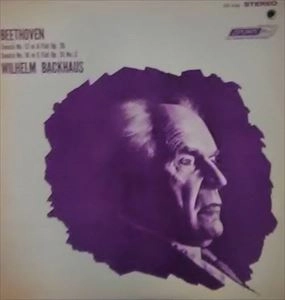 WILHELM BACKHAUS / ヴィルヘルム・バックハウス / BEETHOVEN:PIANO SONATO NO.12 IN A FLAT OP.26 / SONATA NO.18 IN E FLAT OP.31 NO.3